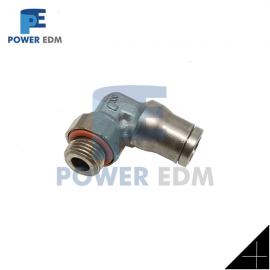 665.517.9 Elbow screw joint Agie EDM wear parts AQD-16